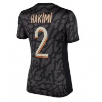 Billiga Paris Saint-Germain Achraf Hakimi #2 Tredje fotbollskläder Dam 2023-24 Kortärmad